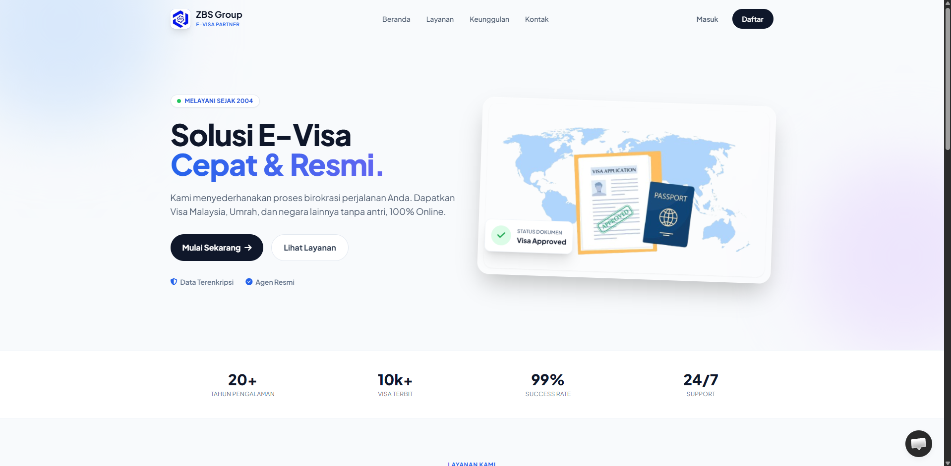 Web Jasa E-Visa